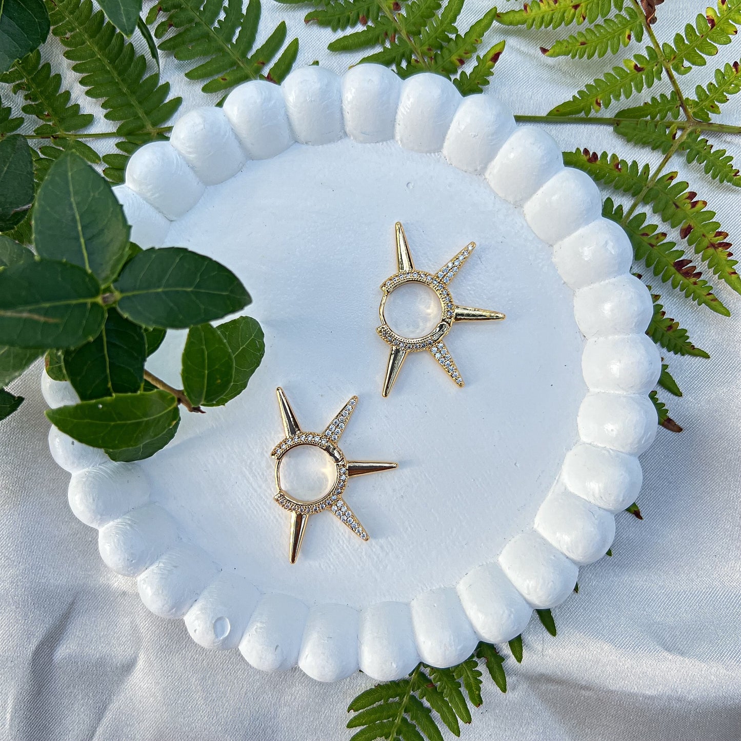 Kutup Yıldızı Küpe