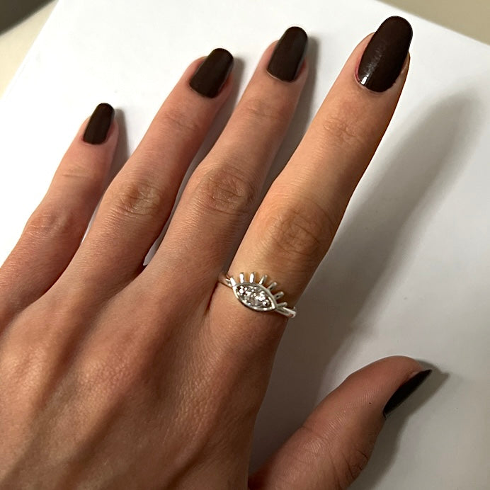 Taşlı Göz Yüzük