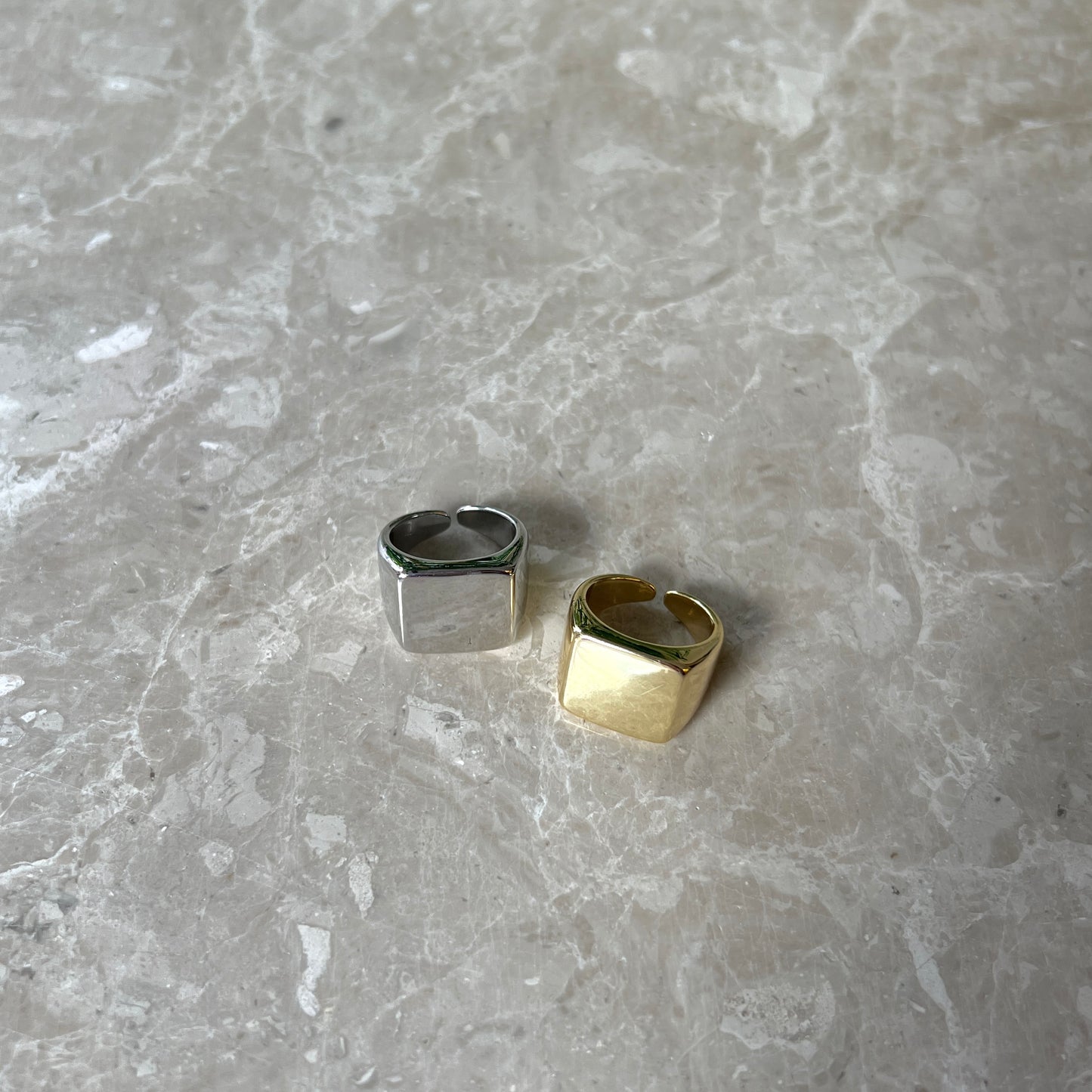 Kare Ayarlanabilir Yüzük