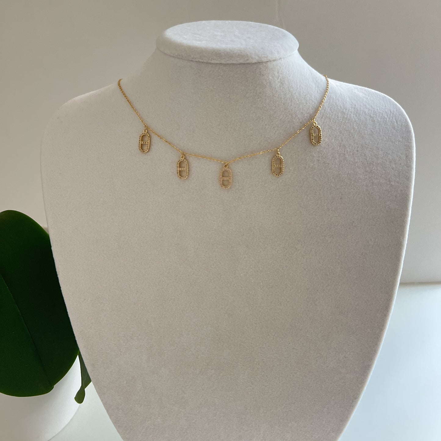 Vip Choker Kolye Gold