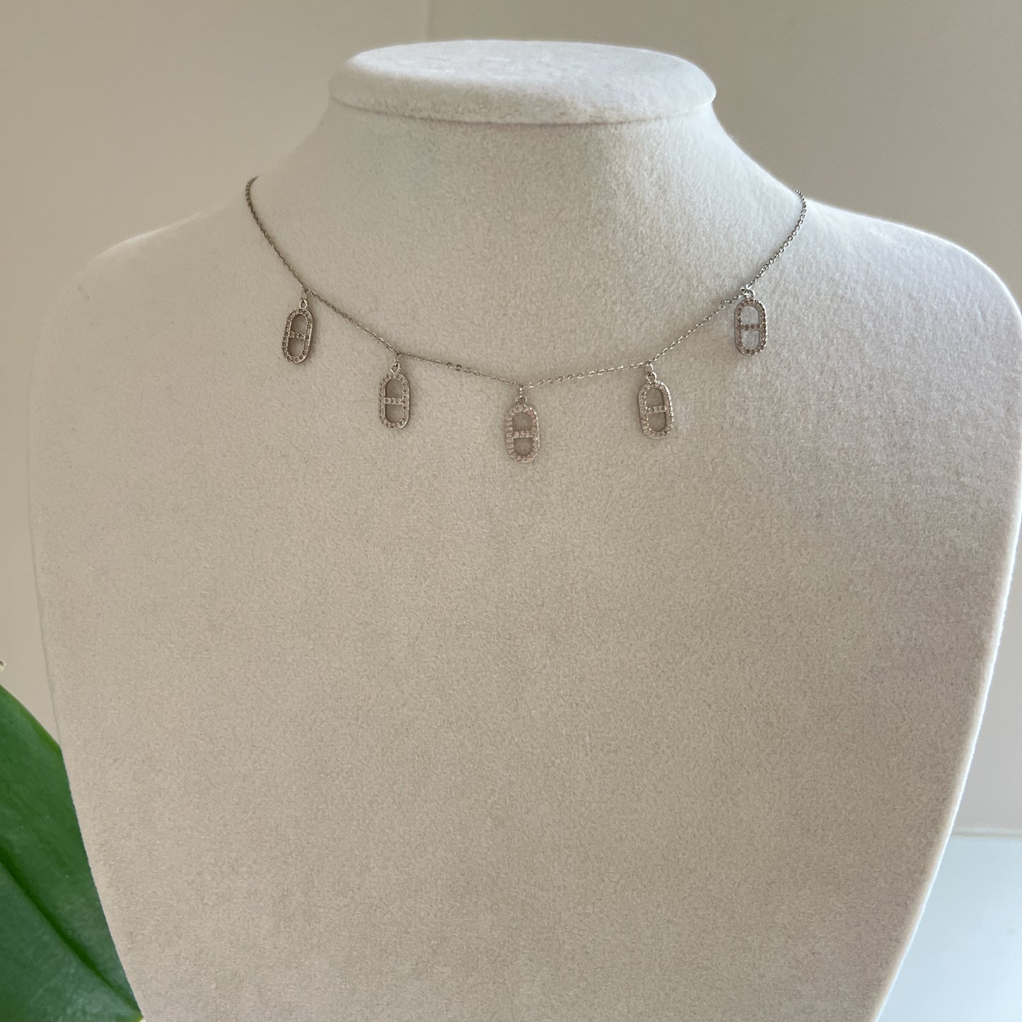 Vip Choker Kolye Silver