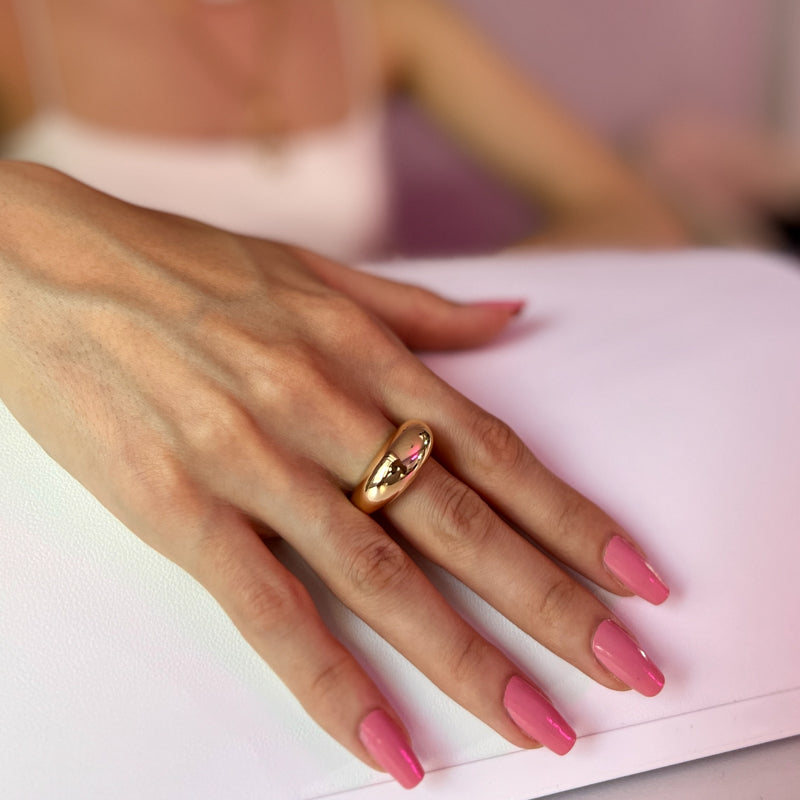 Premium Ayarlanabilir Bombeli Yüzük