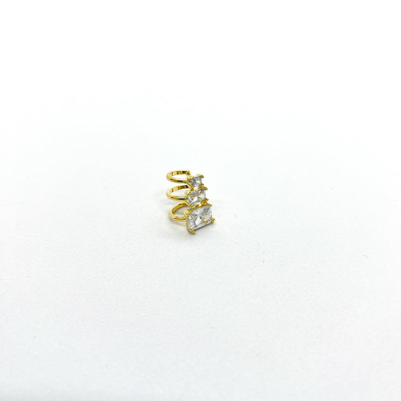 Üçlü Baget Kıkırdak Küpe