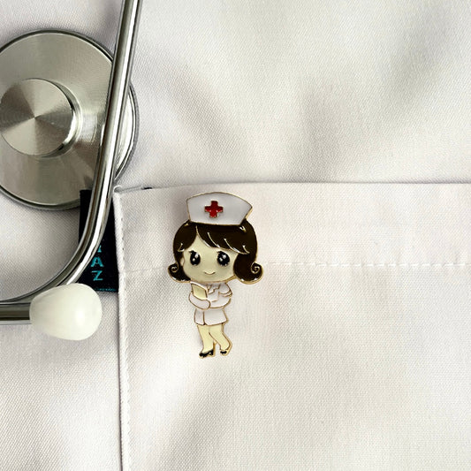 Hemşire Kız Broş